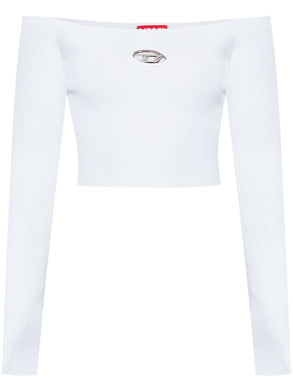 Diesel Top White Viscose