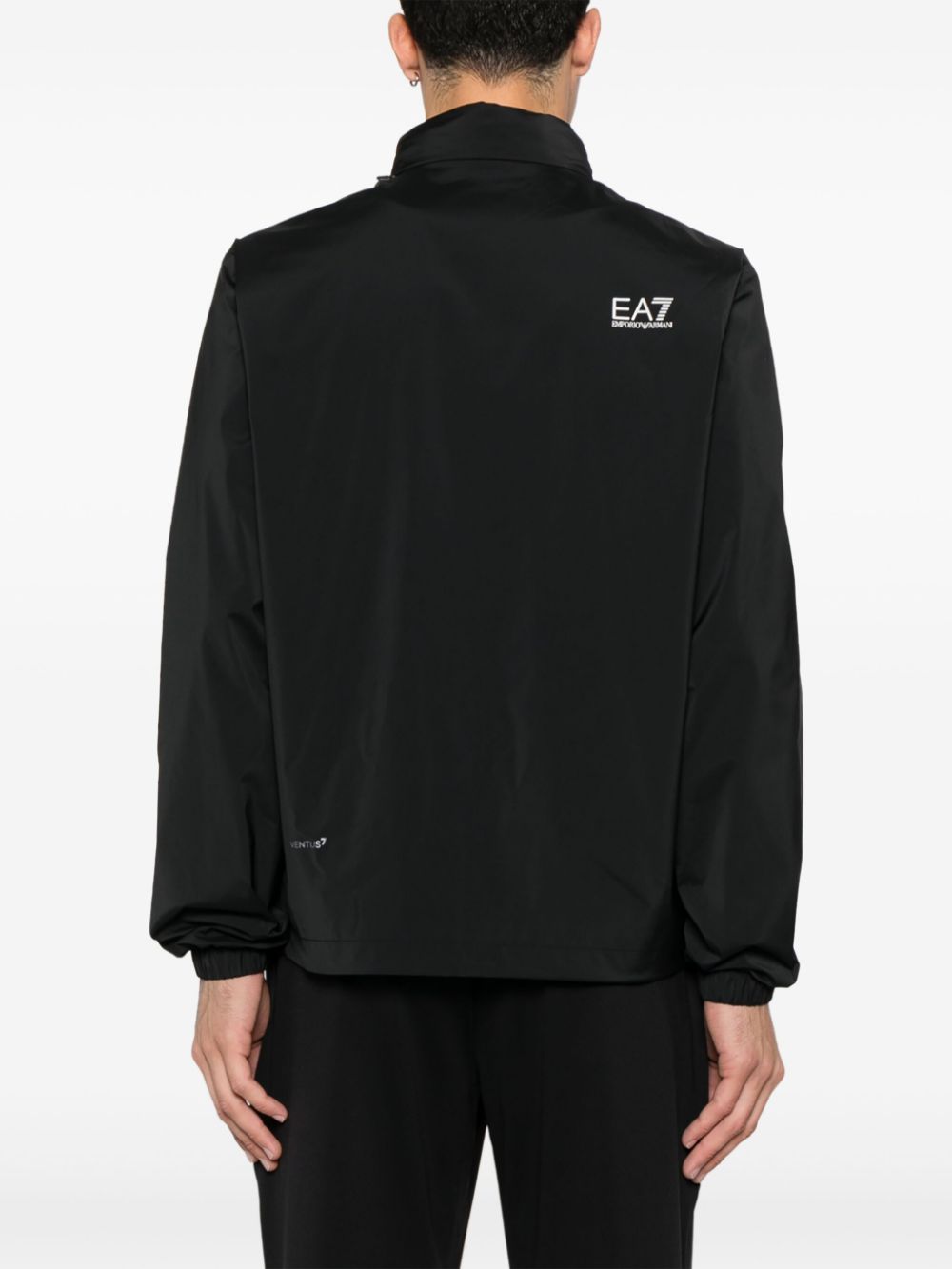 Ea7 Coats Nero Outer: Polyurethane