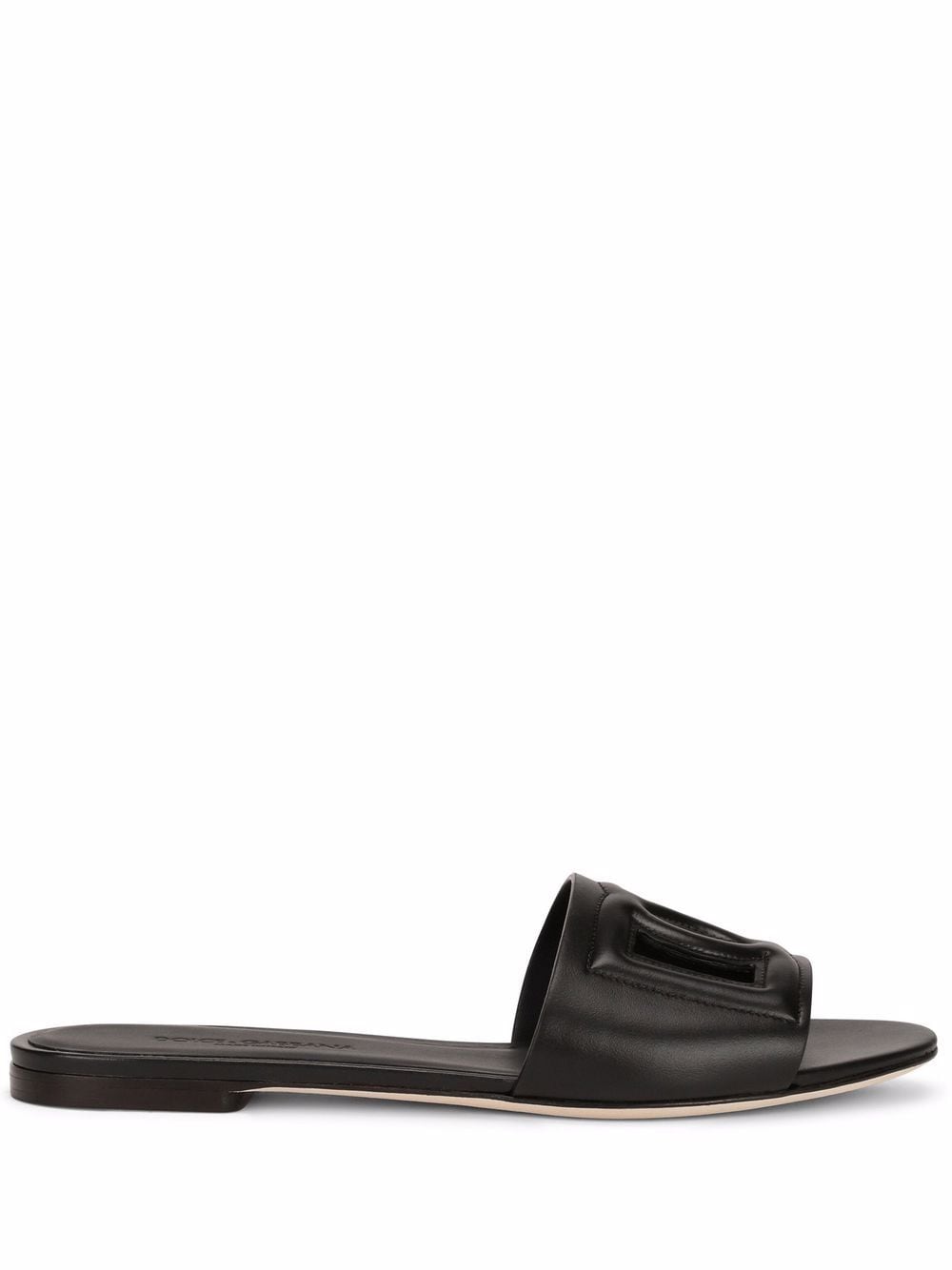 Dolce & Gabbana Sandals Black Outer: Calf Leather