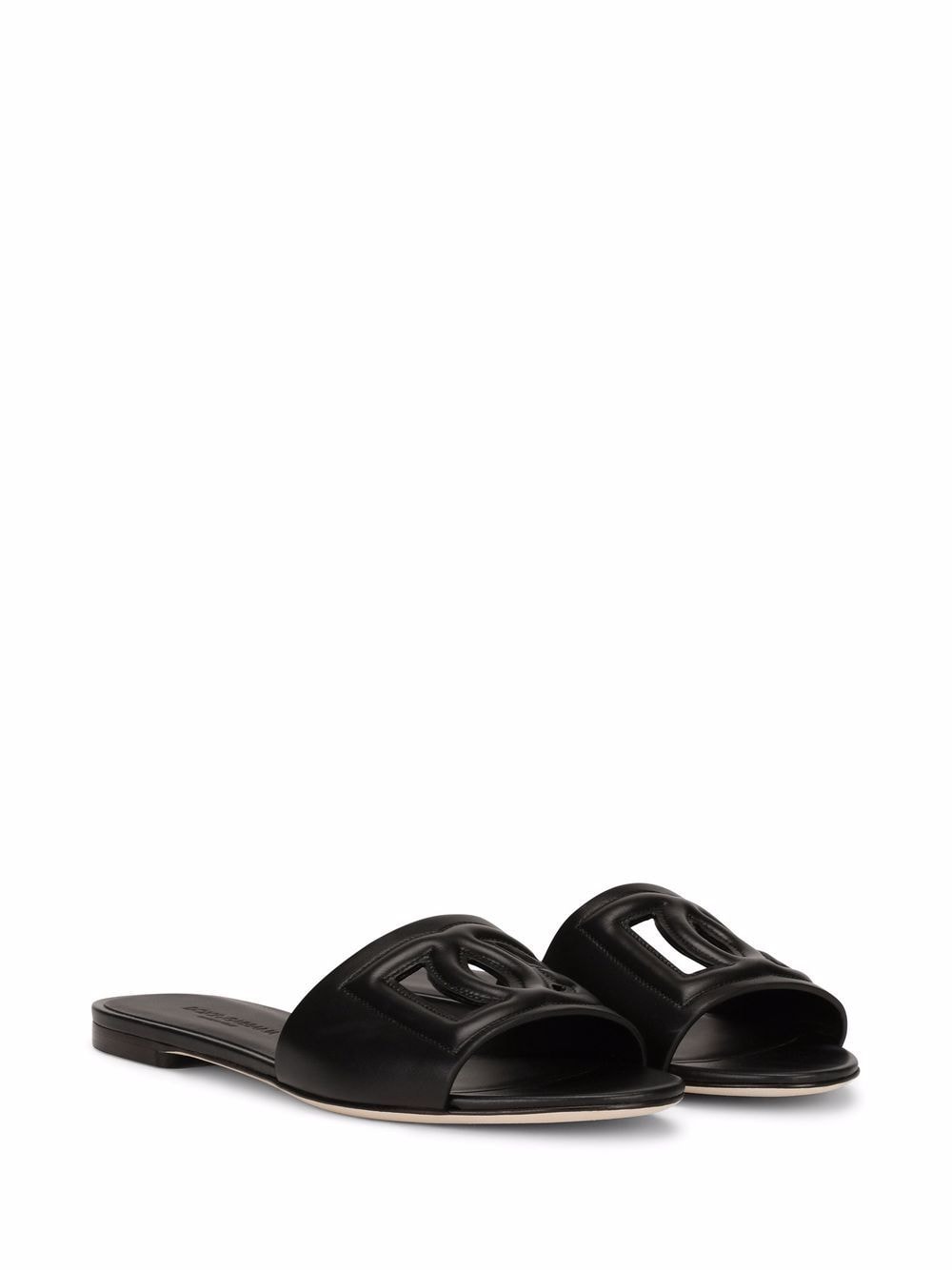 Dolce & Gabbana Sandals Black Outer: Calf Leather