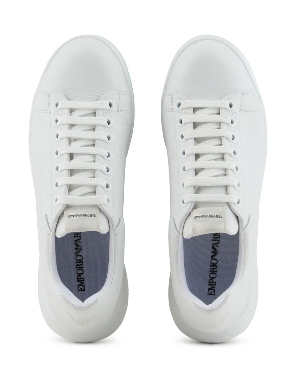 Emporio Armani Exclusive Sneakers Bianco Lining: Pvc