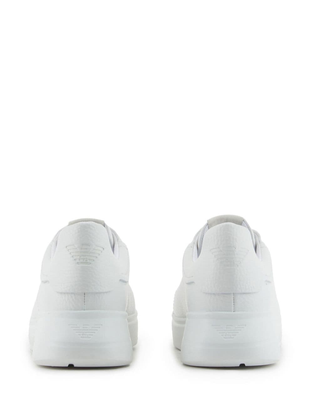 Emporio Armani Exclusive Sneakers Bianco Lining: Pvc