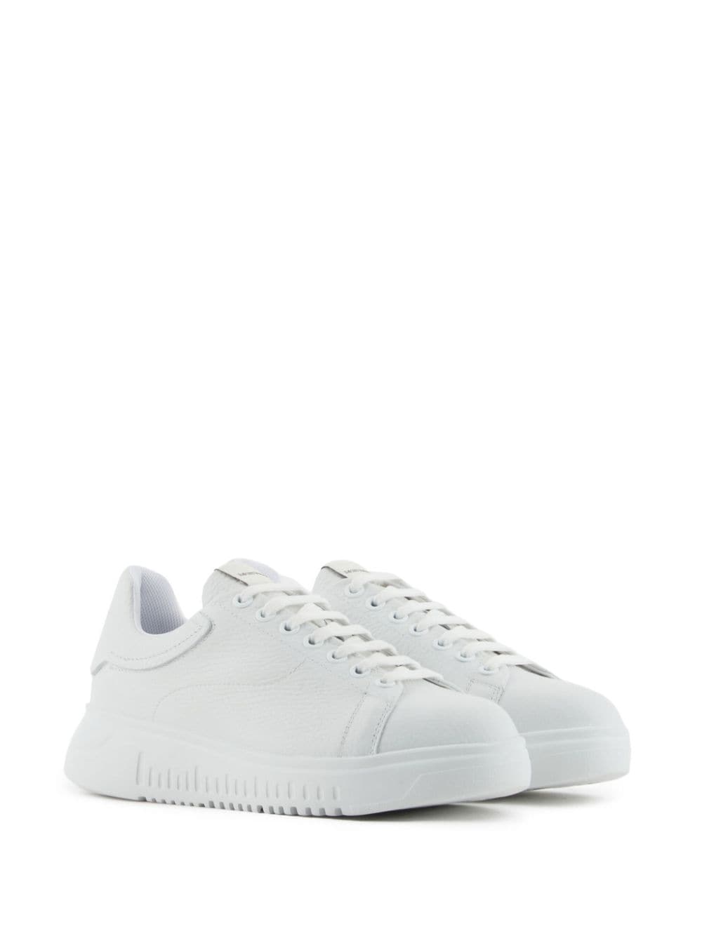 Emporio Armani Exclusive Sneakers Bianco Lining: Pvc
