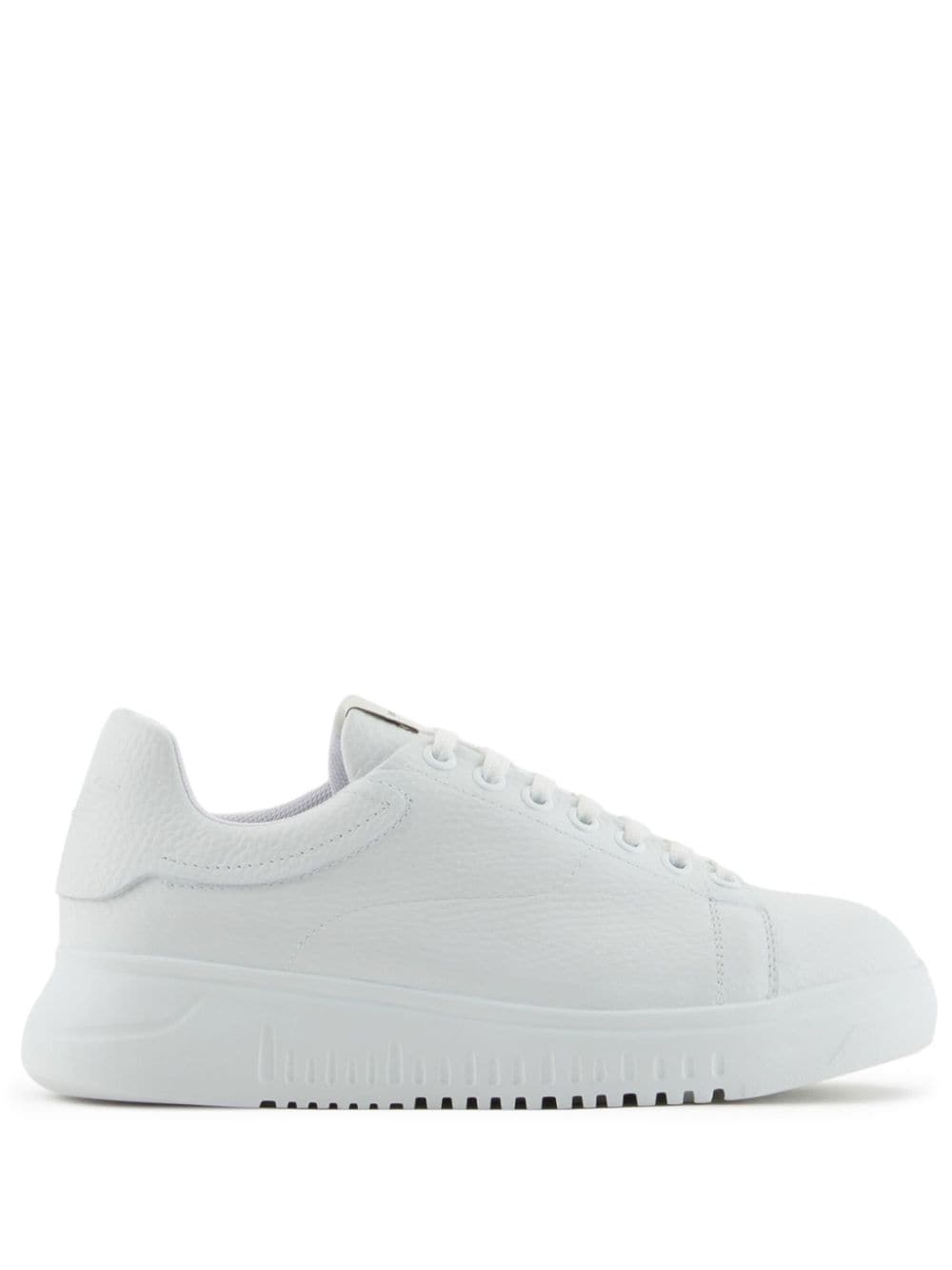 Emporio Armani Exclusive Sneakers Bianco Lining: Pvc