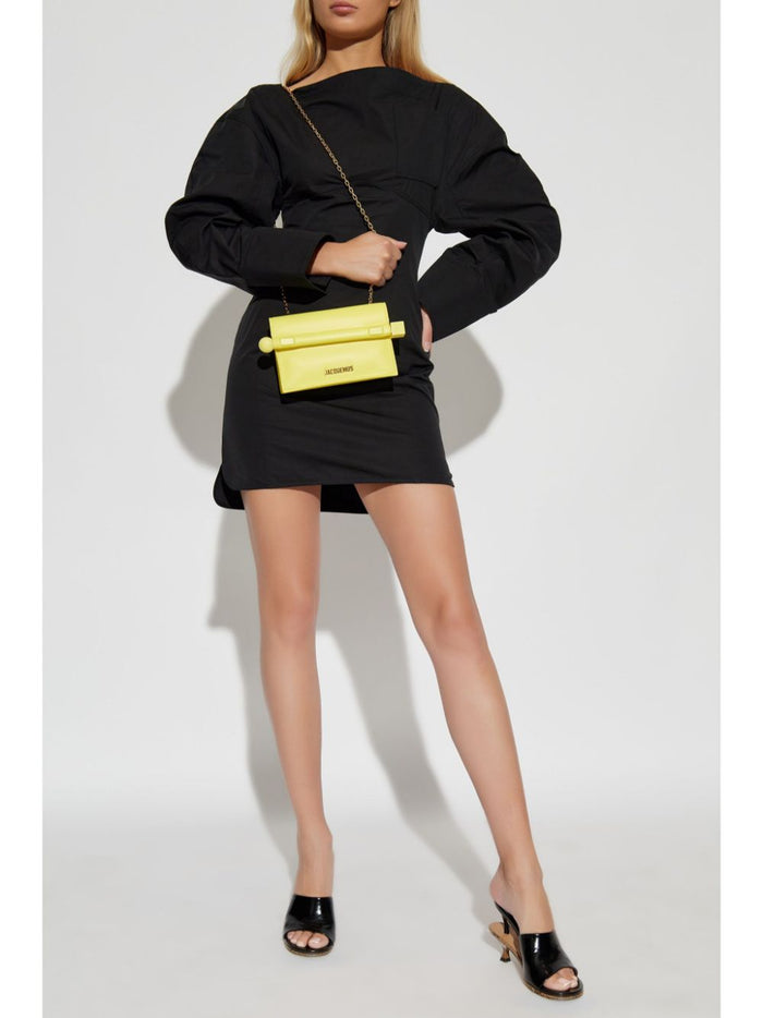 JACQUEMUS Dresses Black Cotton