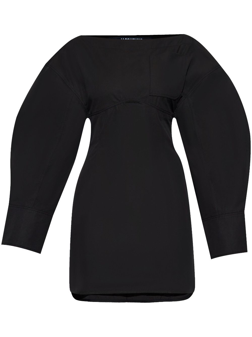 JACQUEMUS Dresses Black Cotton