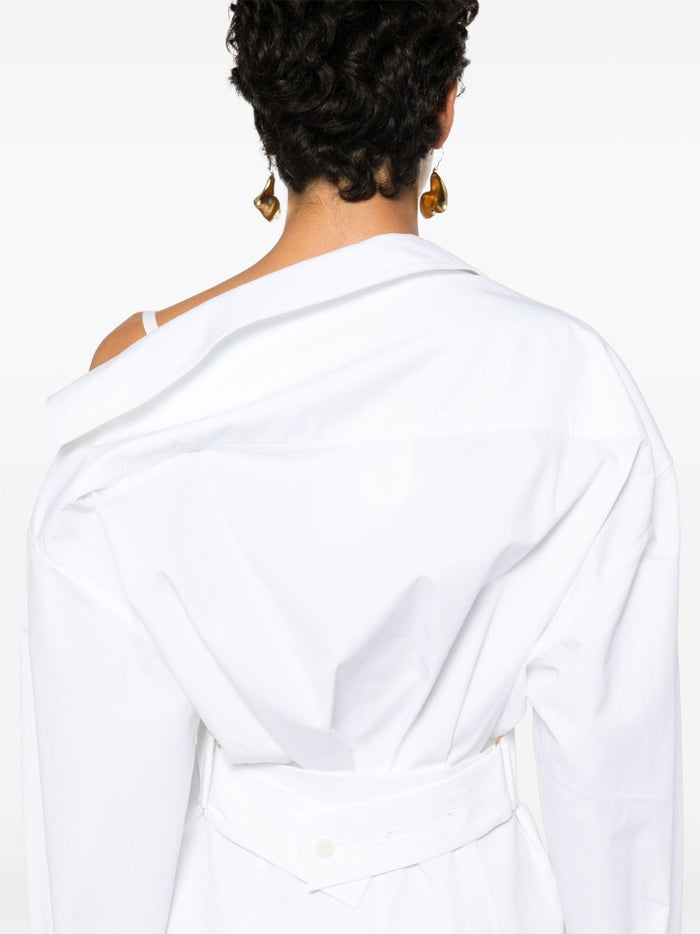 Jacquemus Dresses White Cotton 100 %