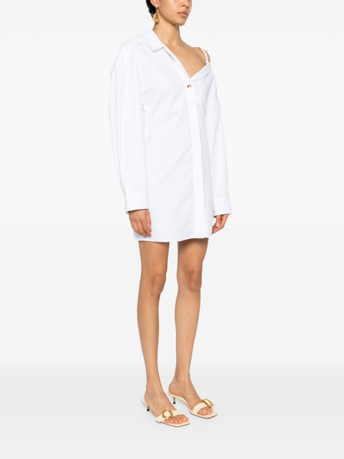 Jacquemus Dresses White Cotton 100 %
