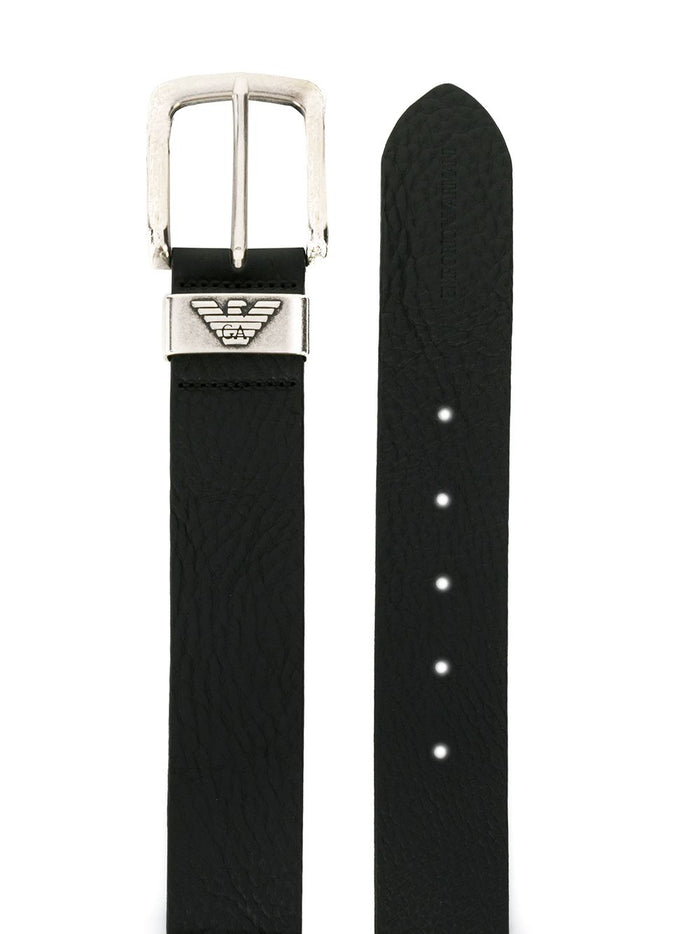 Emporio Armani Exclusive Belts Nero Leather