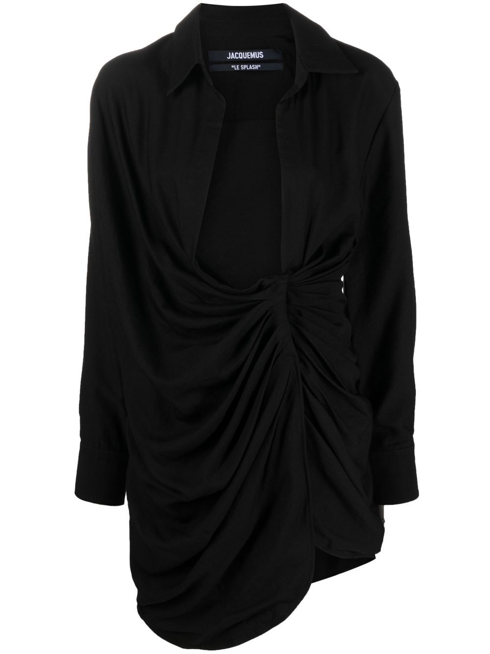 JACQUEMUS Dresses Black Viscose Polyamide