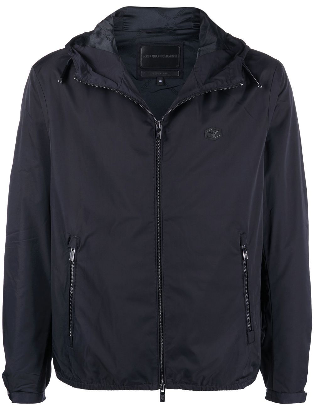 Emporio Armani Coats Blu Polyester