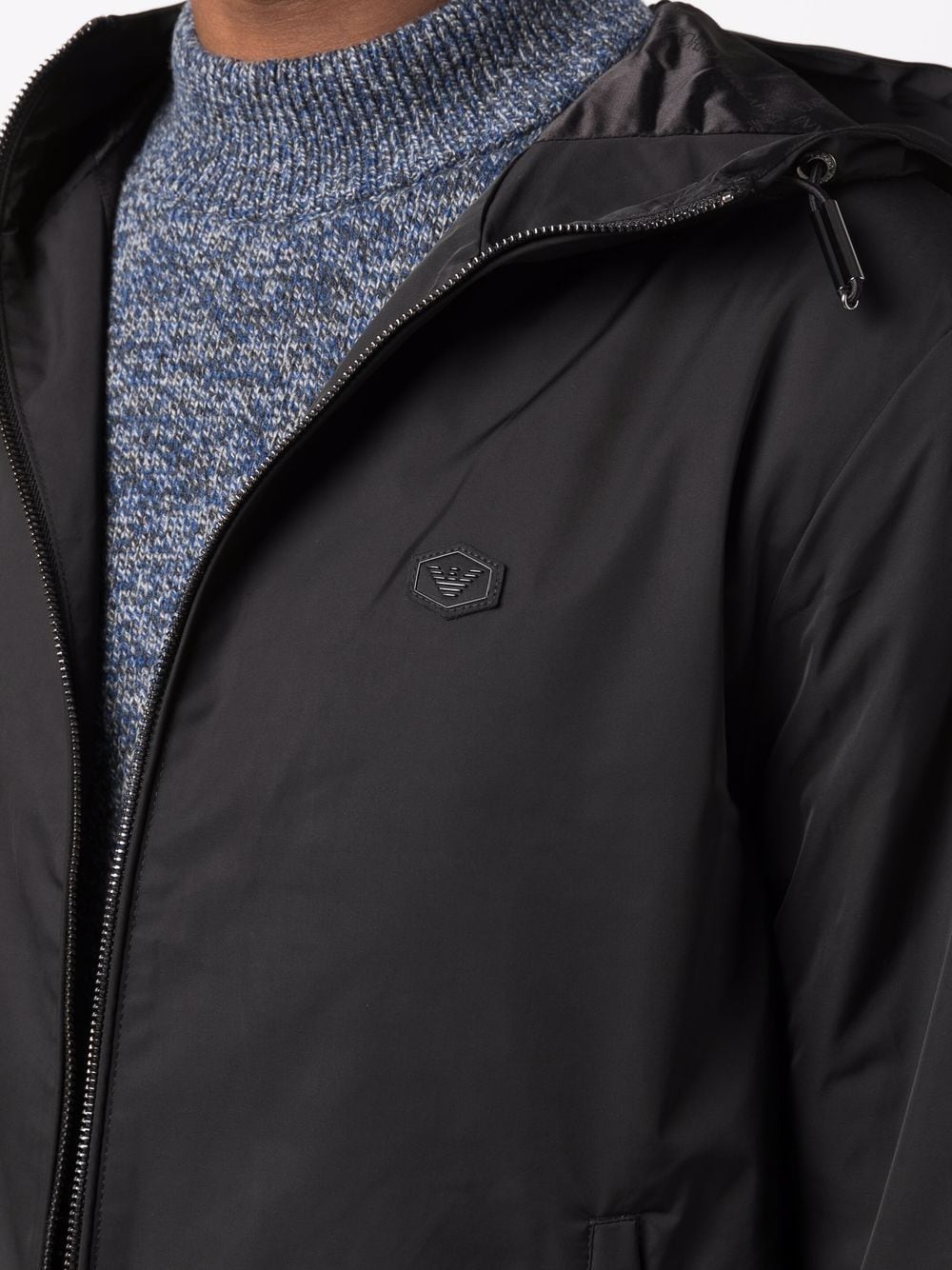 Emporio Armani Coats Nero Polyester