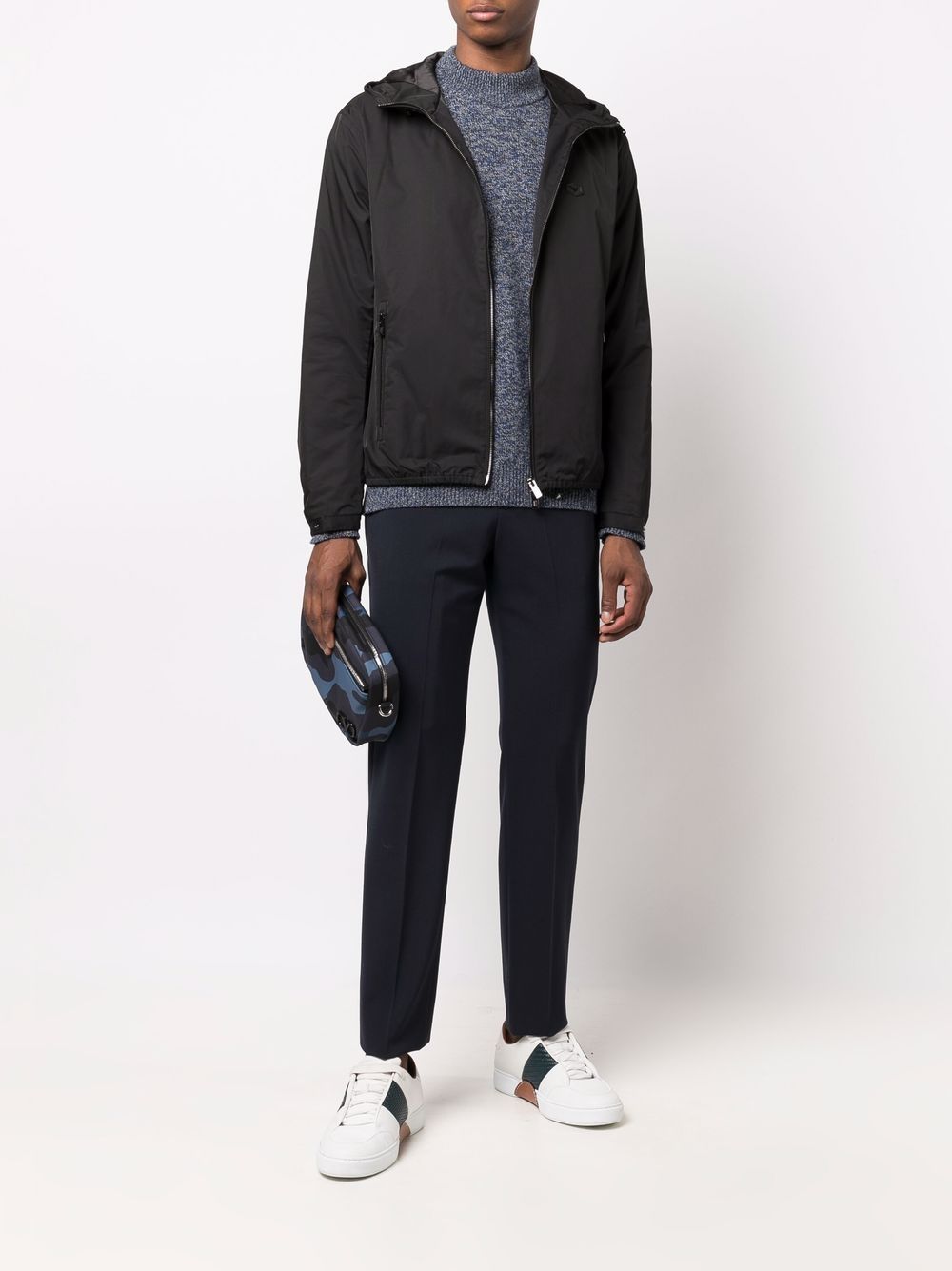 Emporio Armani Coats Nero Polyester