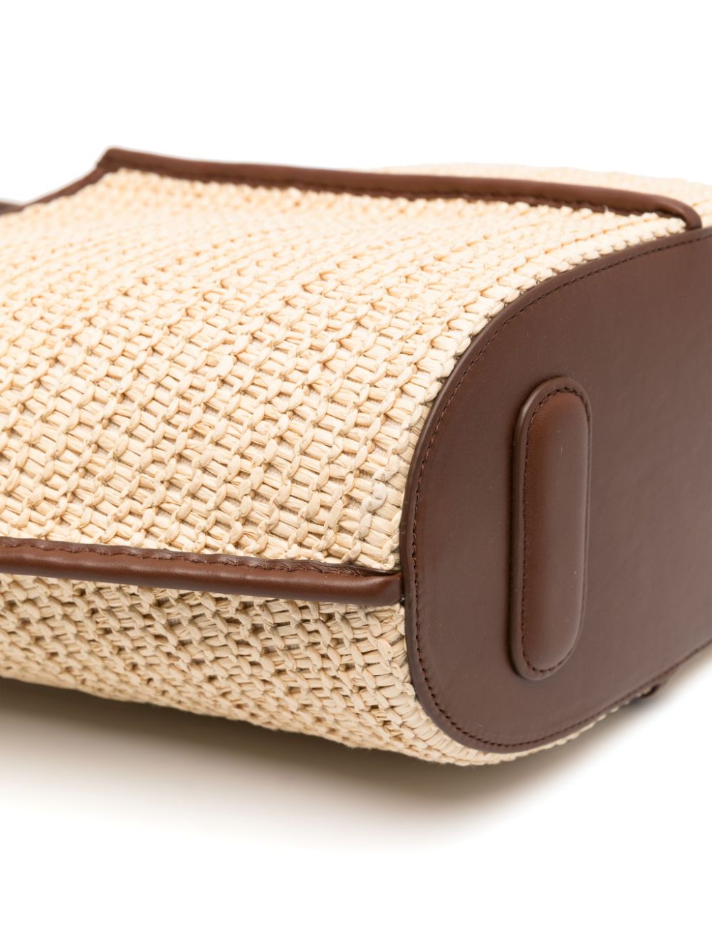 Hereu Bags Leather Brown Raffia