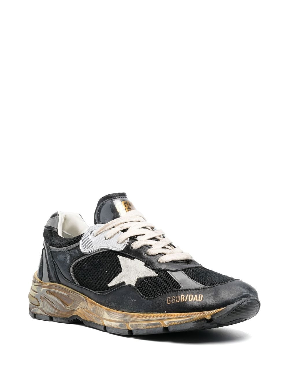 Golden Goose Sneakers Black Lining: Leather