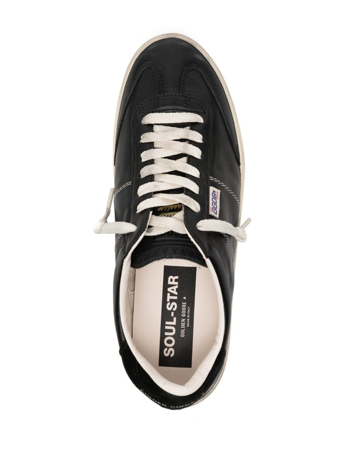 Golden Goose Sneakers Black Calf Leather