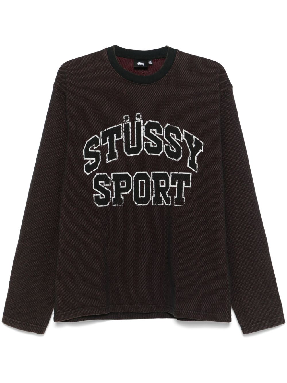Stussy T-Shirts And Polos Black Cotton Polyester
