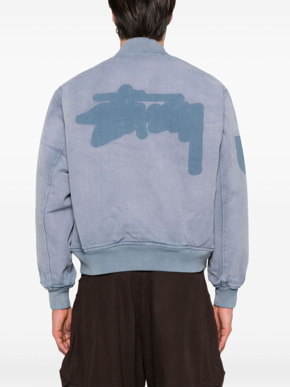Stussy Coats Clear Blue Lining: Polyester