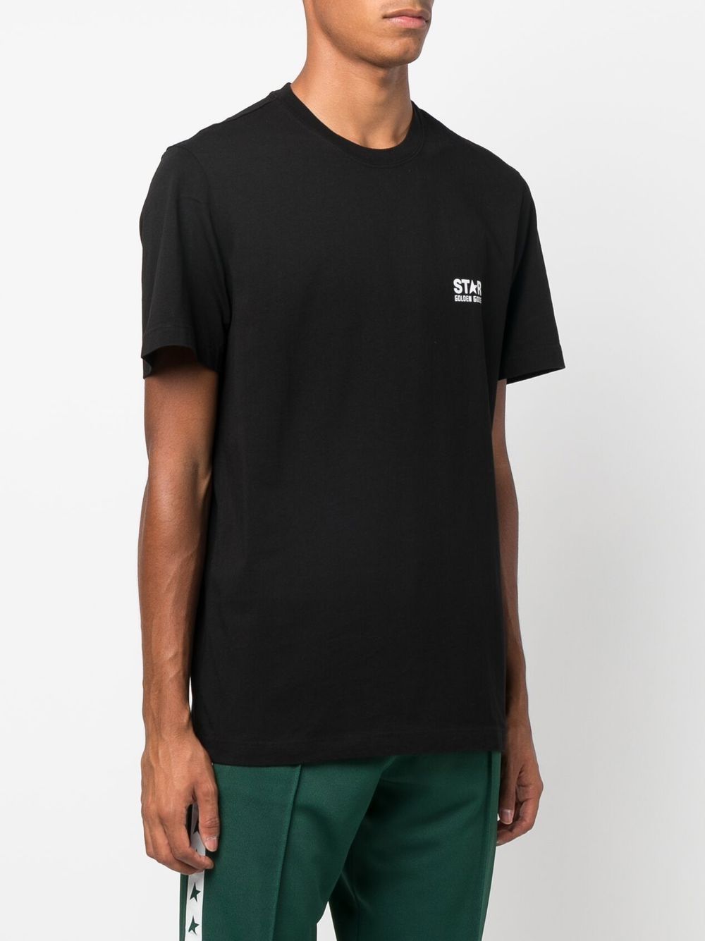 Golden Goose T-Shirts And Polos Black Cotton