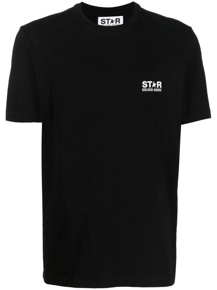 Golden Goose T-Shirts And Polos Black Cotton