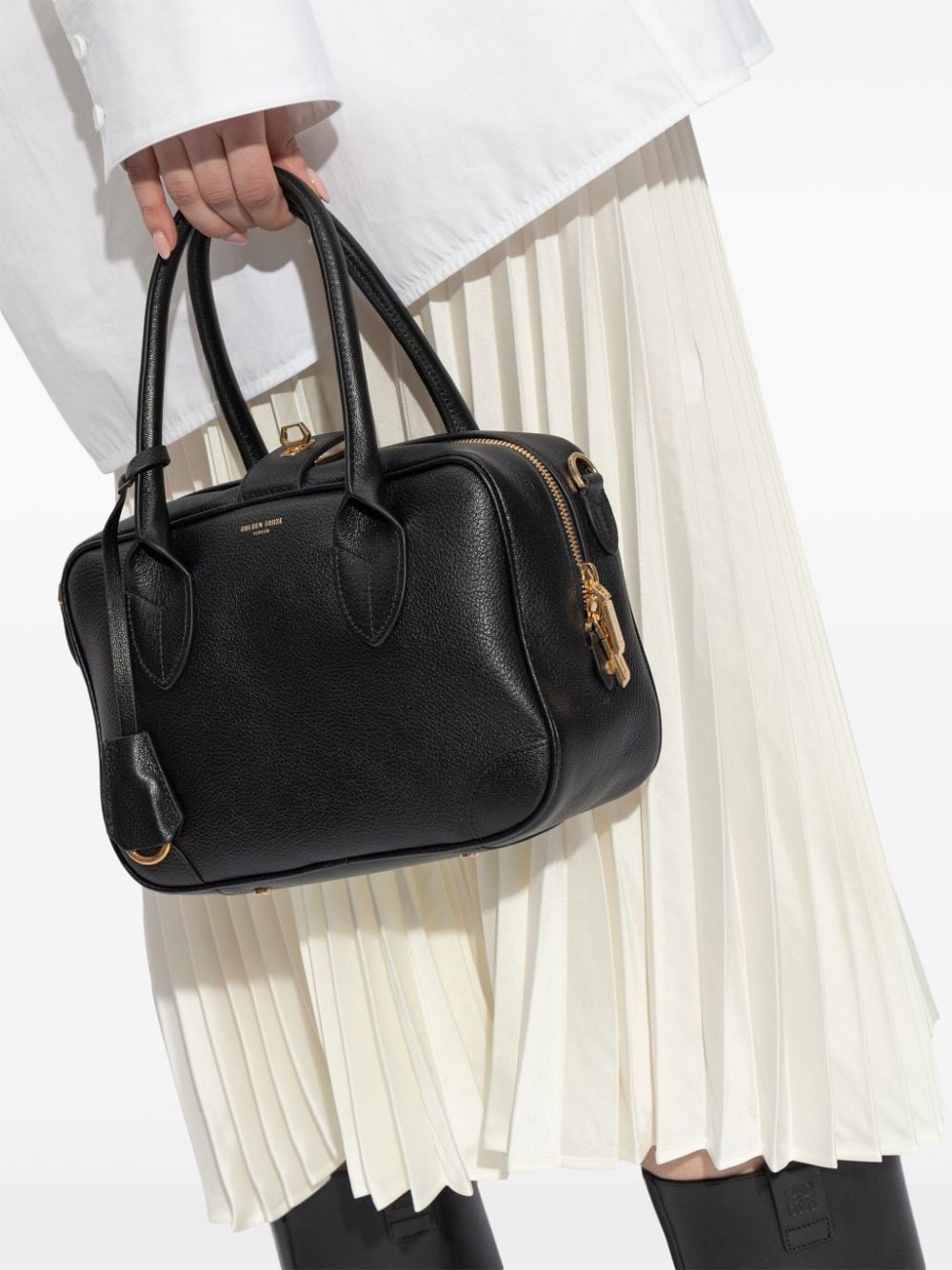 Golden Goose Bags Black Calf Leather