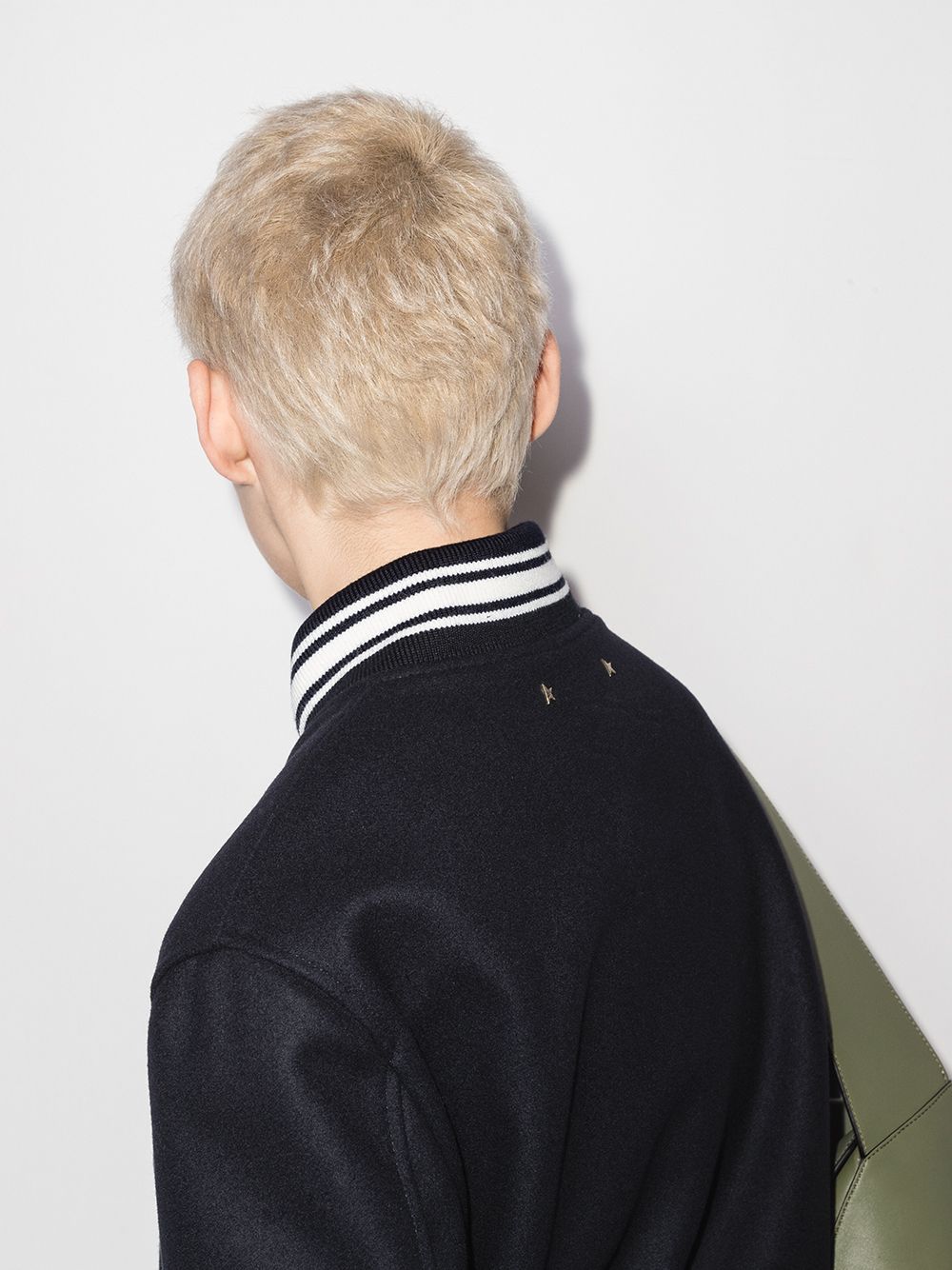 Golden Goose Coats Blue Lining: Cotton