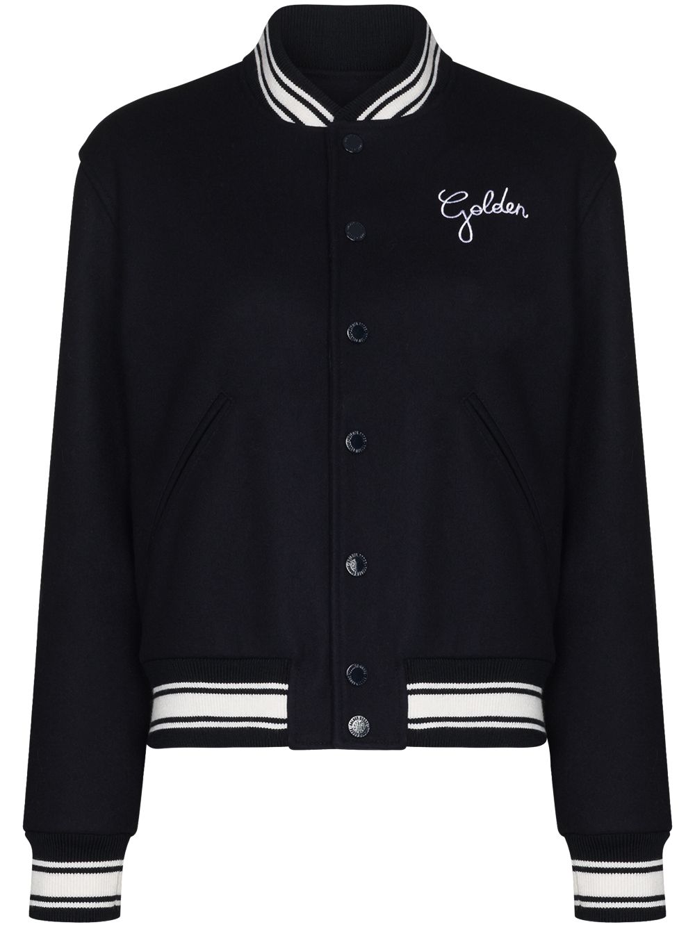 Golden Goose Coats Blue Lining: Cotton