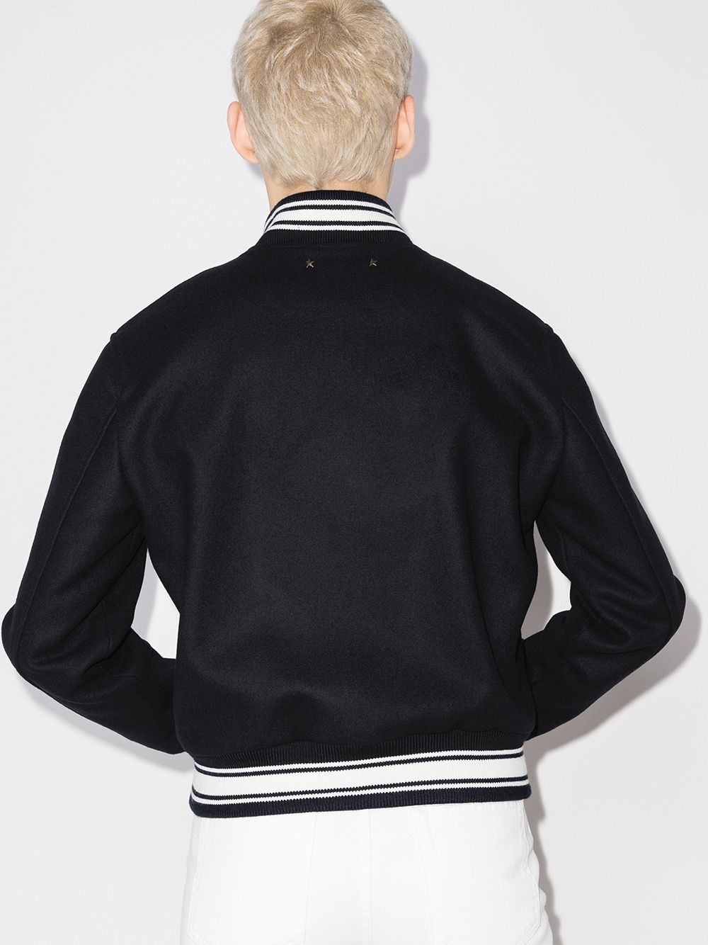 Golden Goose Coats Blue Lining: Cotton