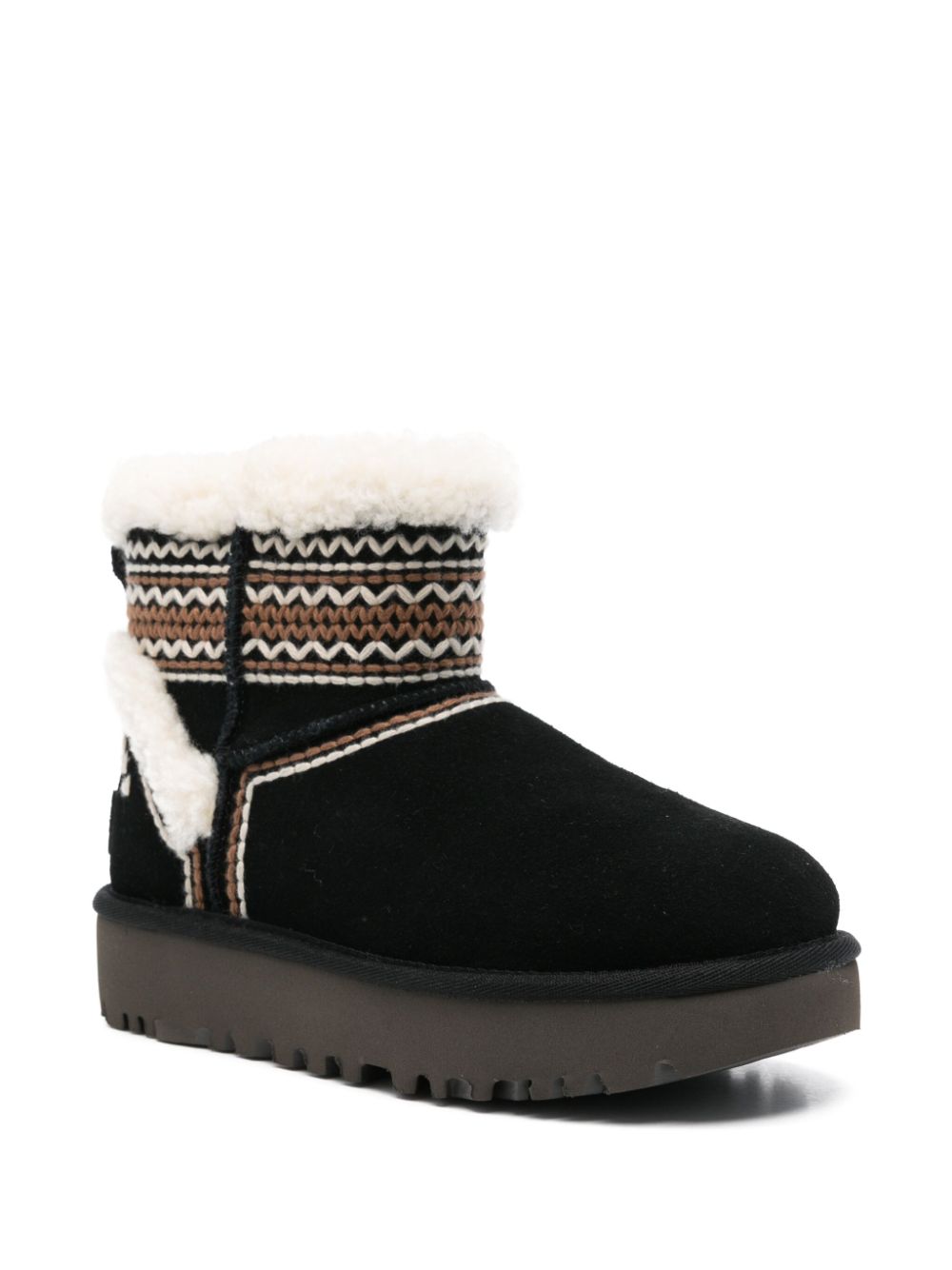 Ugg Boots Black Lining: Recycled Polyester