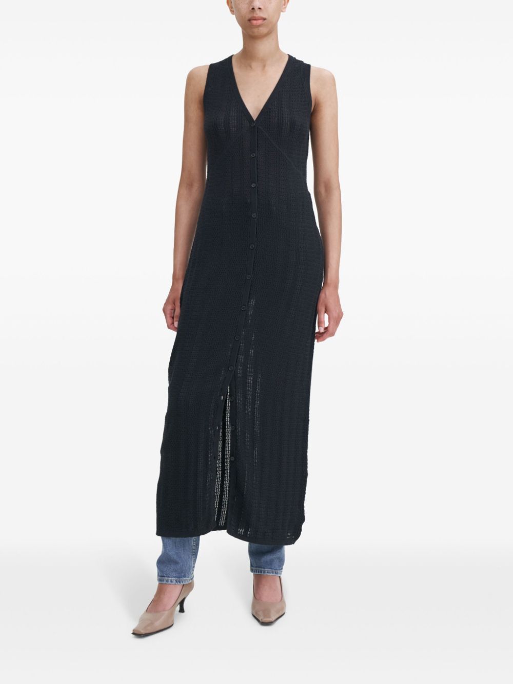 Filippa K Dresses Black Organic Cotton