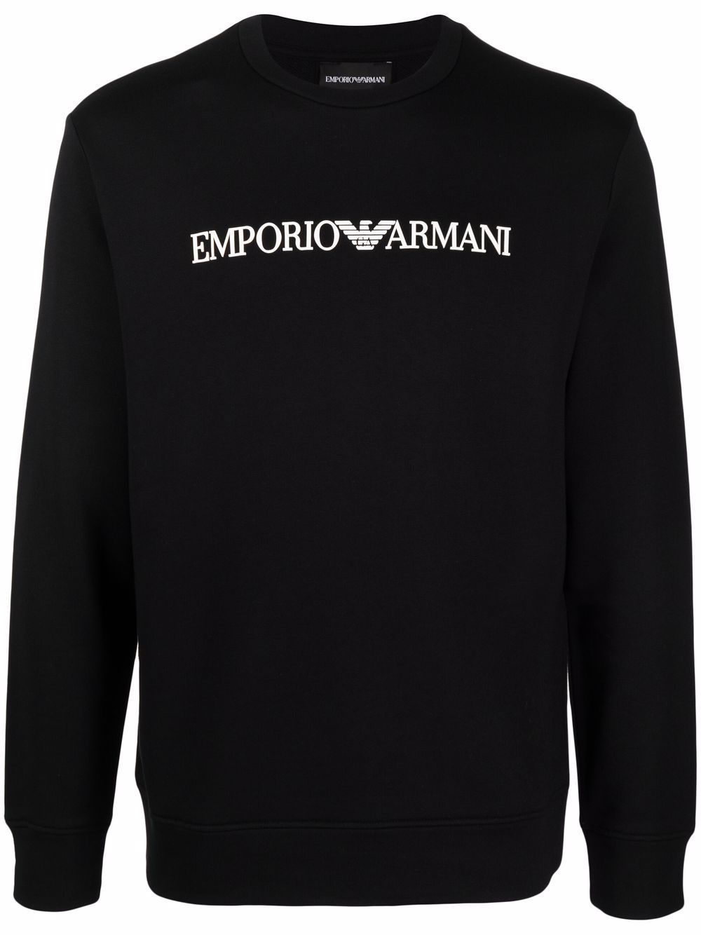 Emporio Armani Sweaters Nero Modal