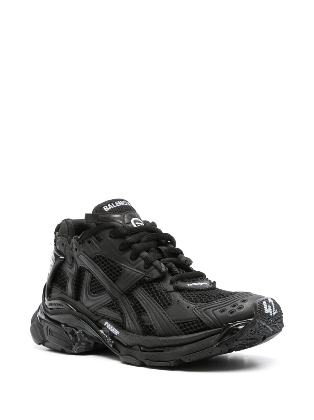 Balenciaga Sneakers Black Outer: Rubber
