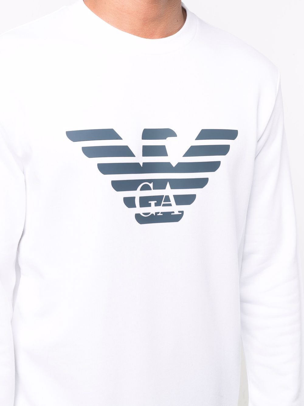 Emporio Armani Sweaters Bianco Modal