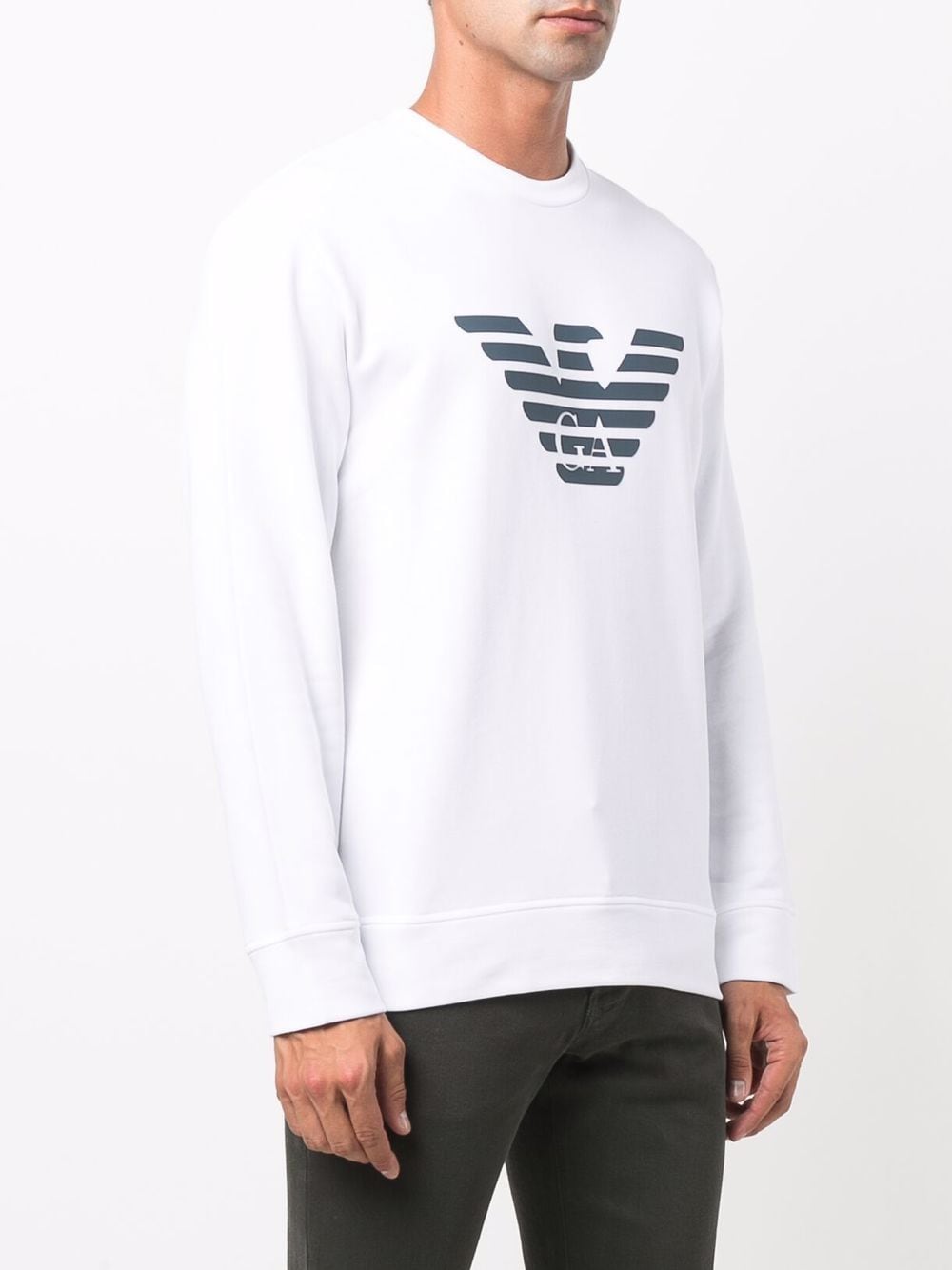 Emporio Armani Sweaters Bianco Modal