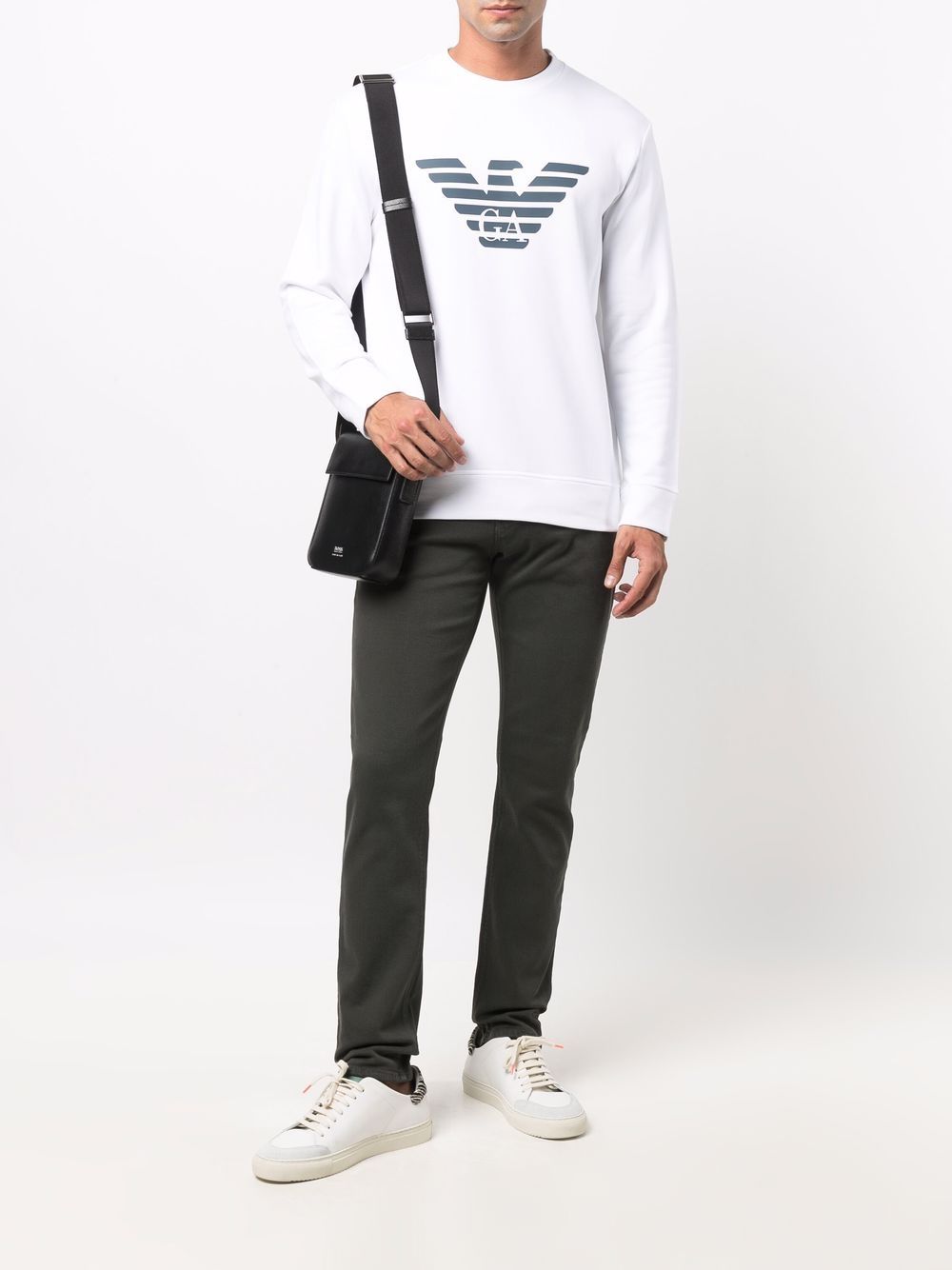 Emporio Armani Sweaters Bianco Modal