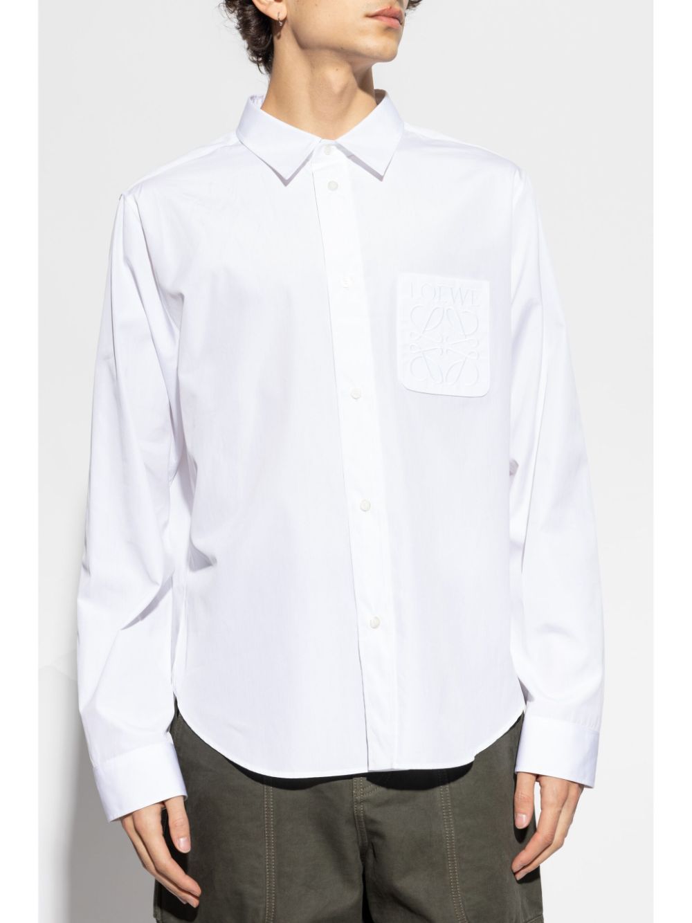 Loewe Shirts White Cotton