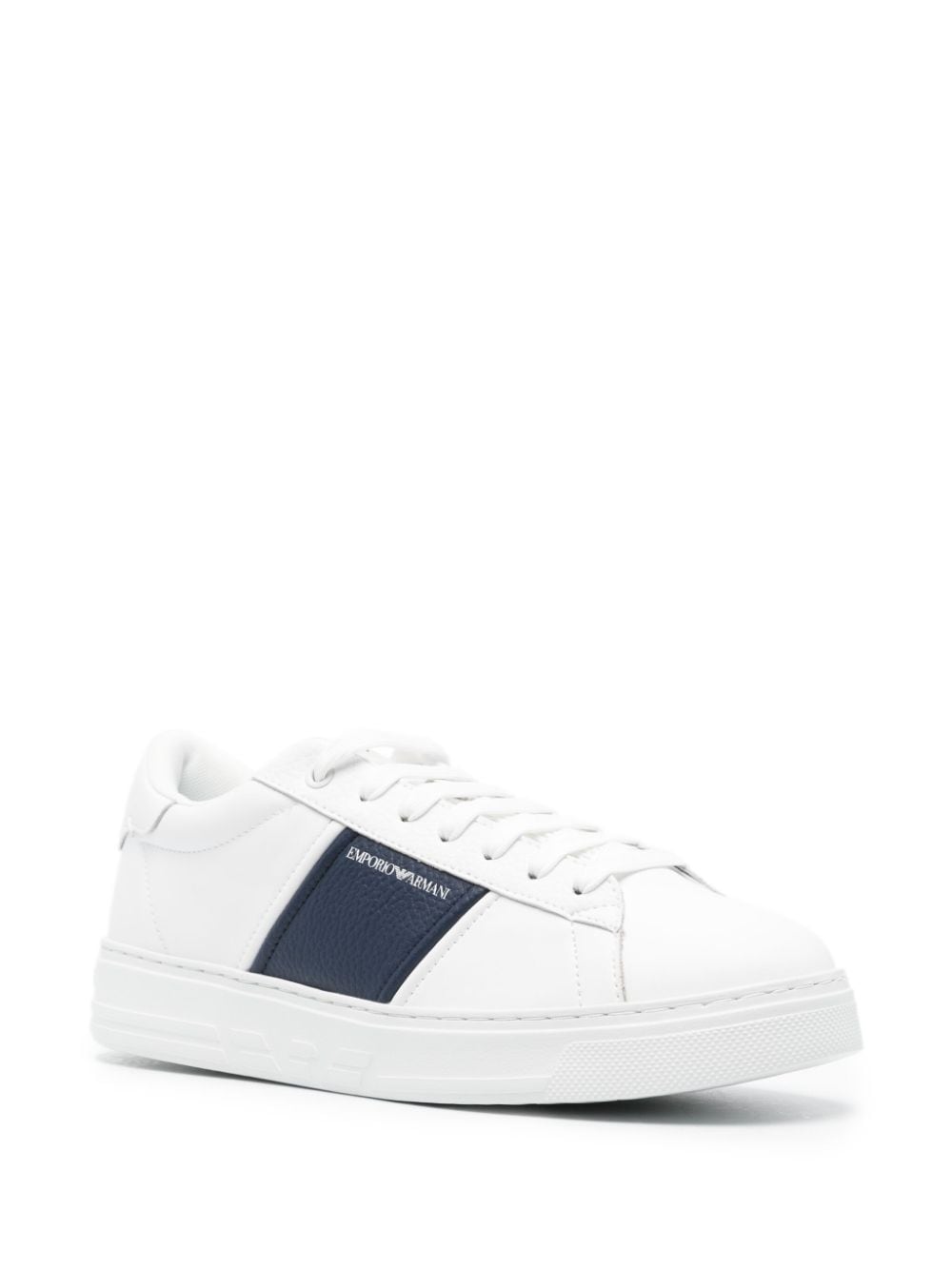 Emporio Armani Sneakers Blu Fabric