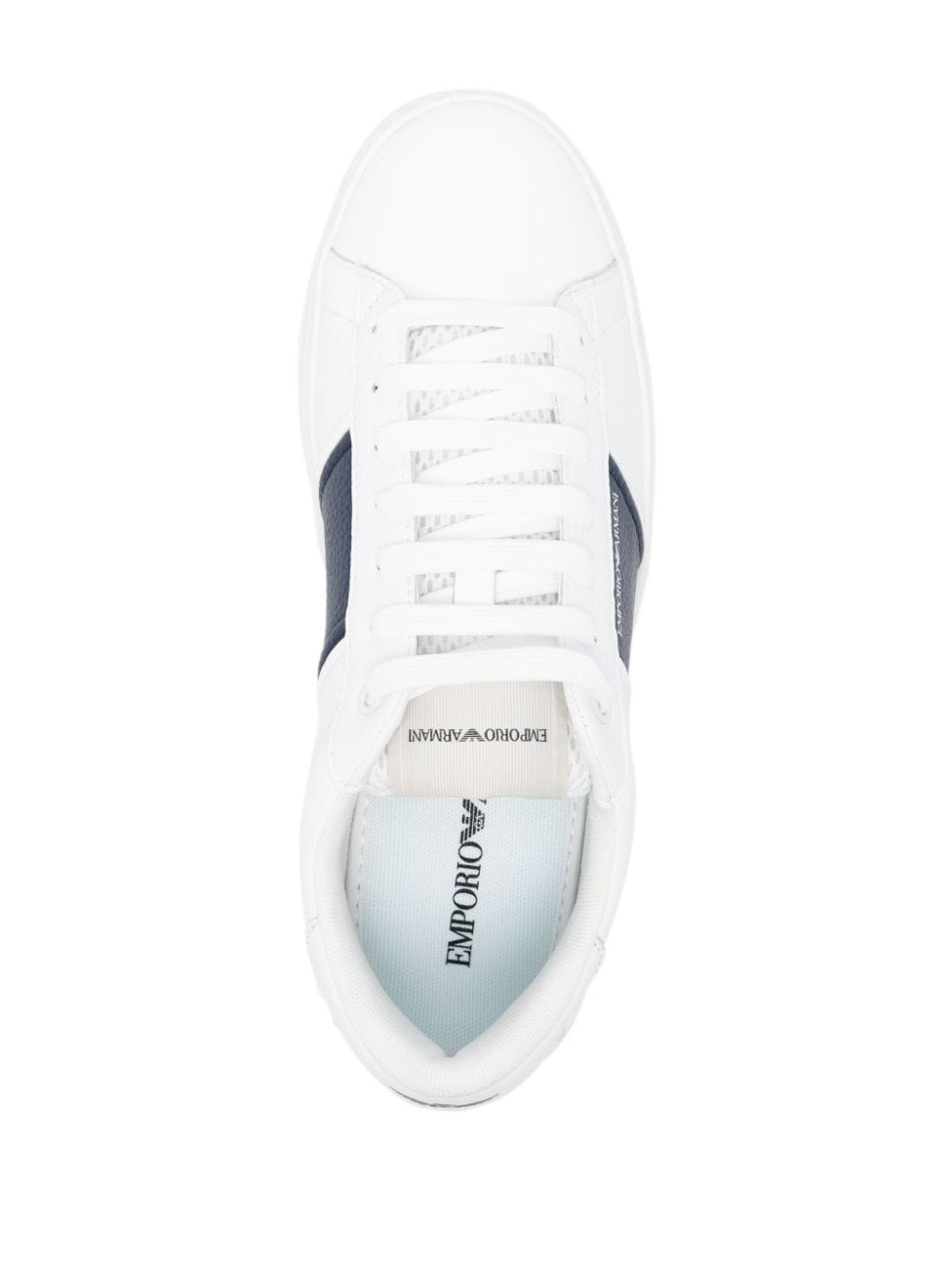 Emporio Armani Sneakers Blu Fabric