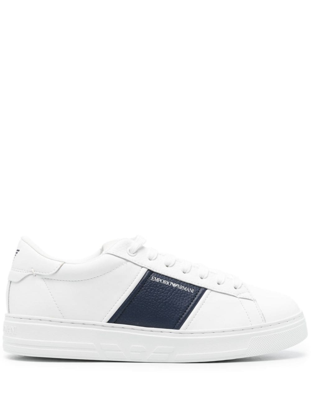 Emporio Armani Sneakers Blu Fabric
