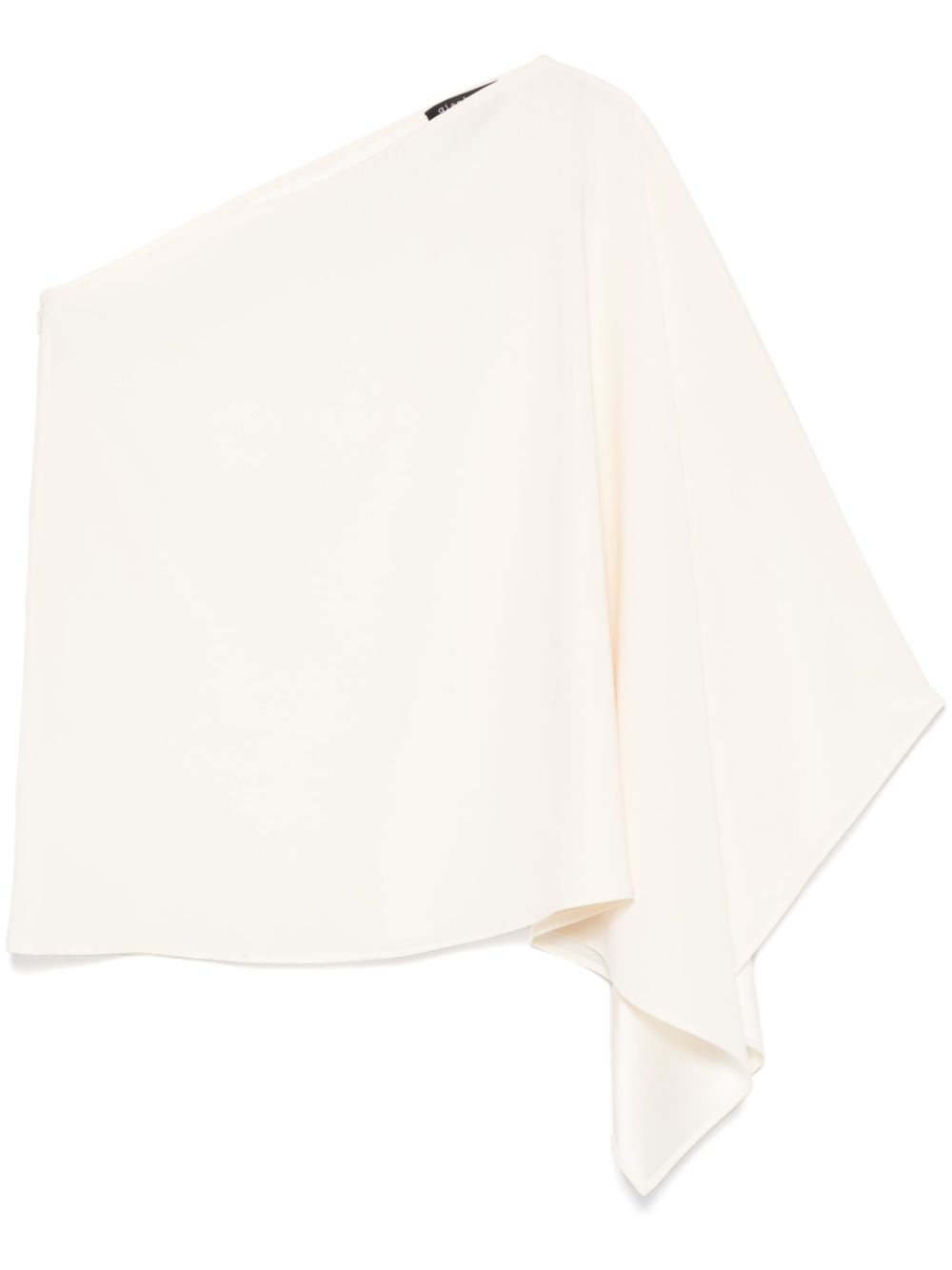 Gianluca Capannolo Top White Triacetate Polyethylene