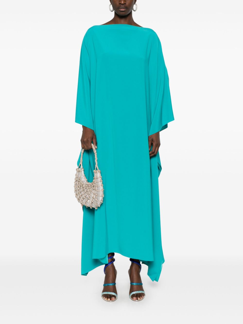 Gianluca Capannolo Dresses Blue Triacetate Polyethylene