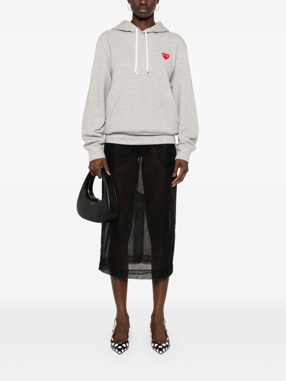 Comme Des Garcons Sweaters Grey Cotton