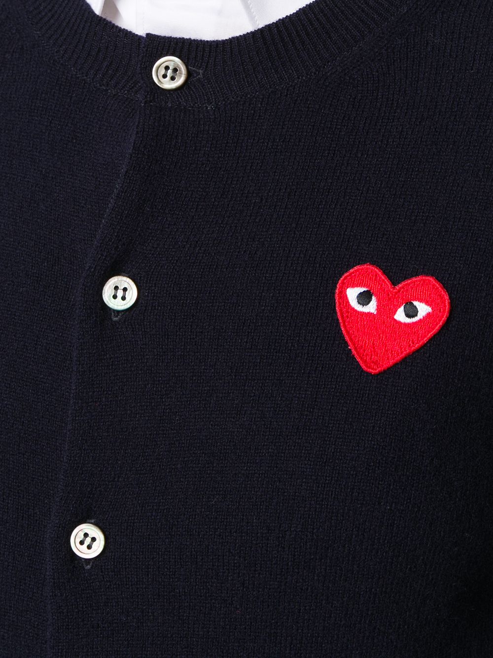 Comme Des Garcons Sweaters Blue Wool