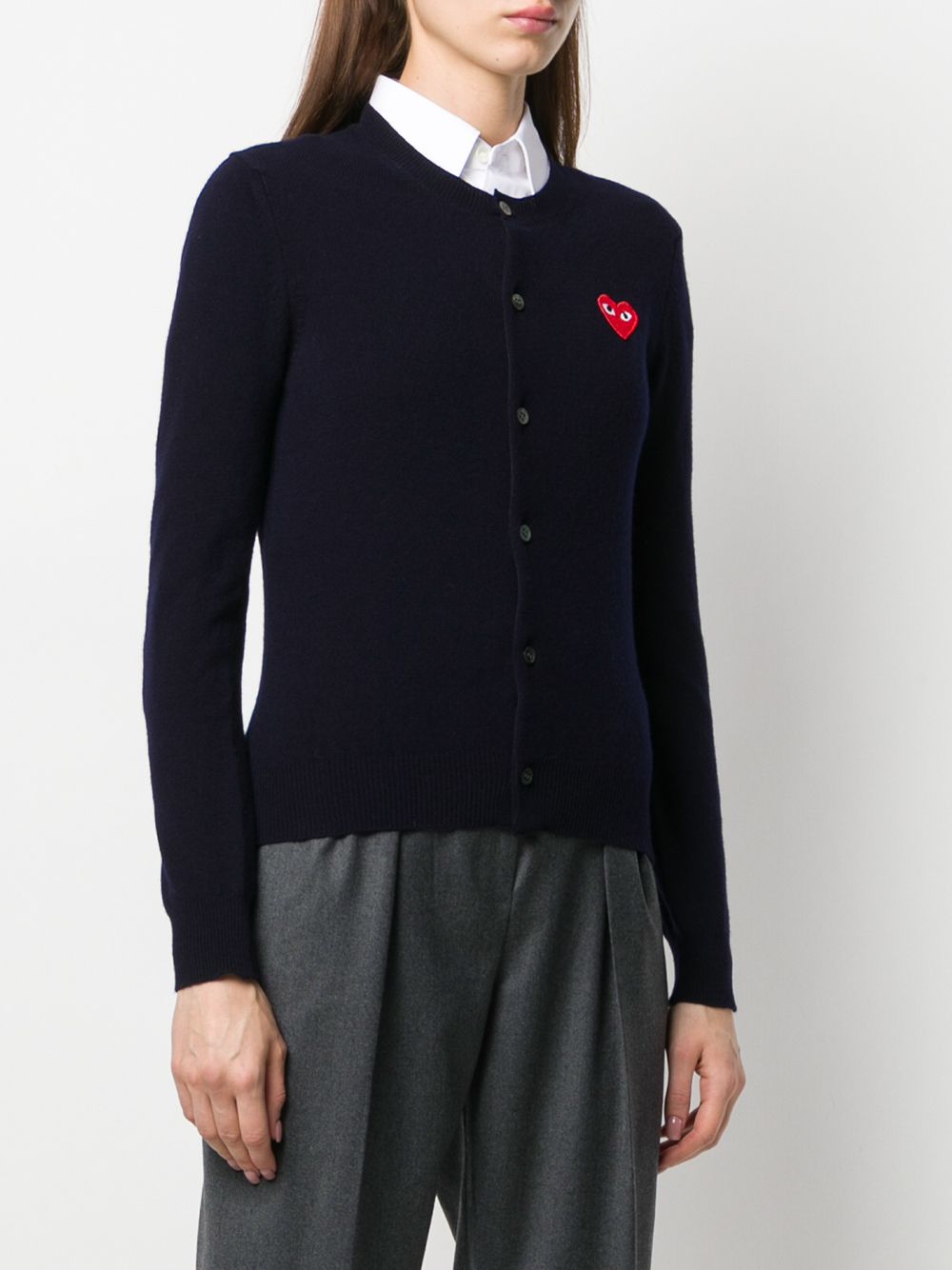 Comme Des Garcons Sweaters Blue Wool