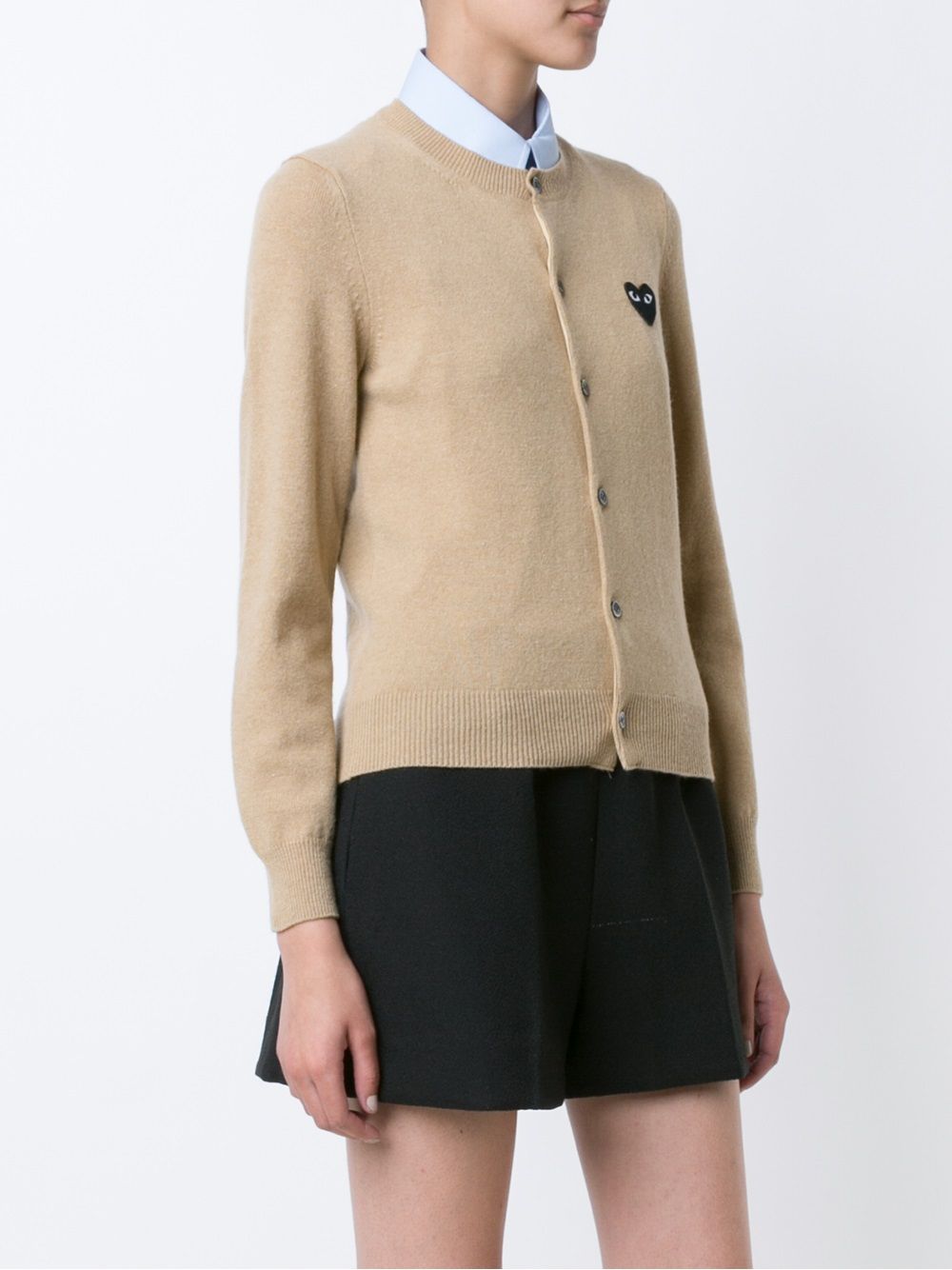 Comme Des Garcons Sweaters Beige Wool