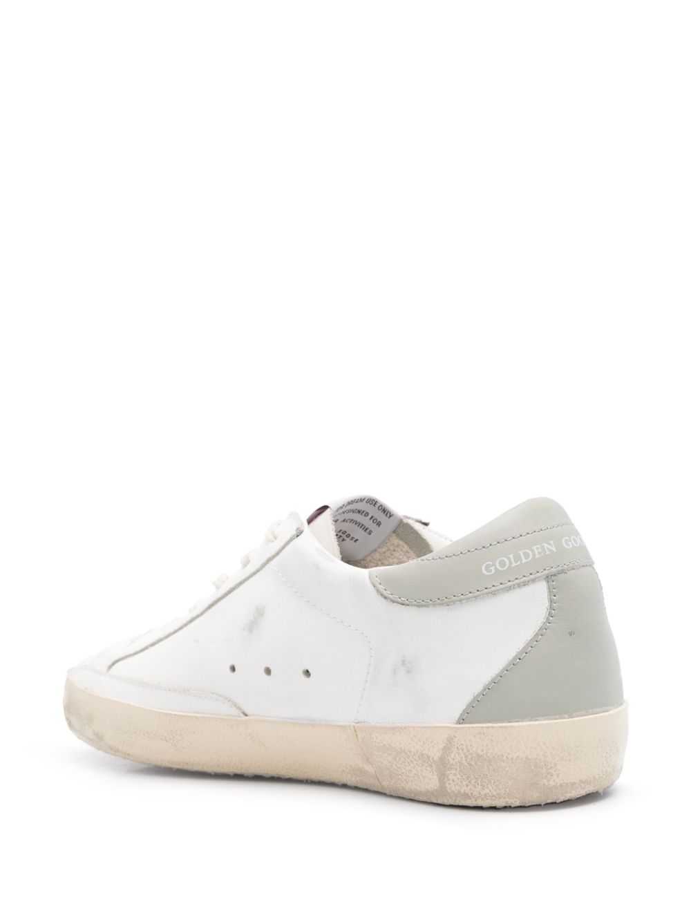 Golden Goose Sneakers Grey Calf Leather