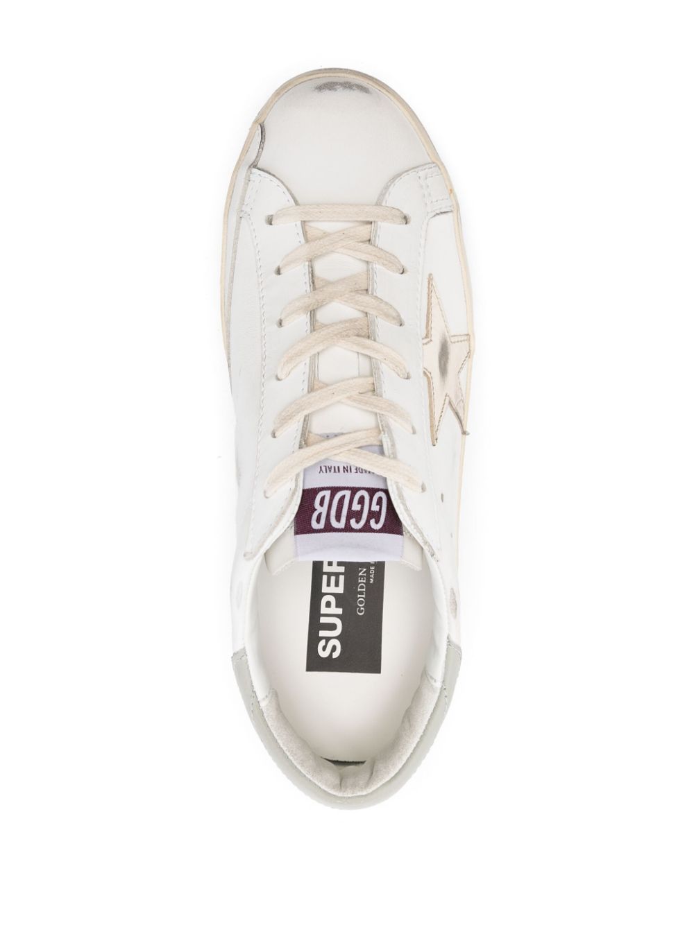Golden Goose Sneakers Grey Calf Leather