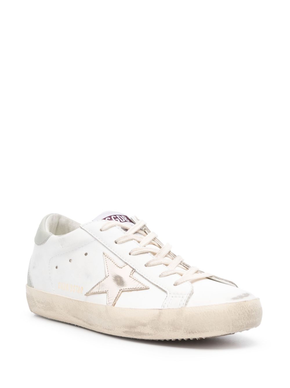 Golden Goose Sneakers Grey Calf Leather