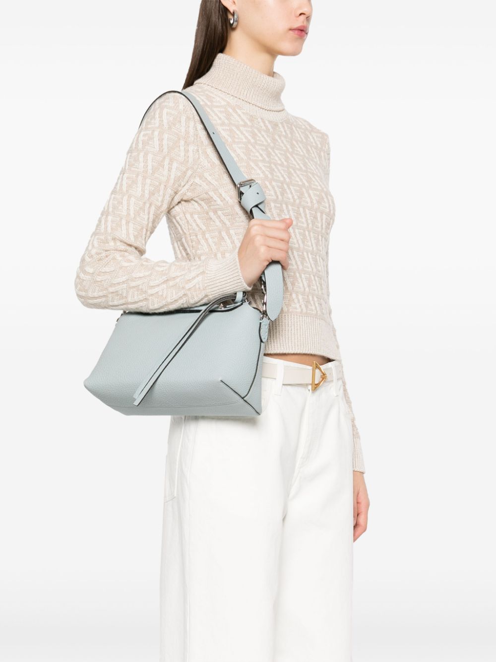 Fendi Bags Clear Blue Calf Leather