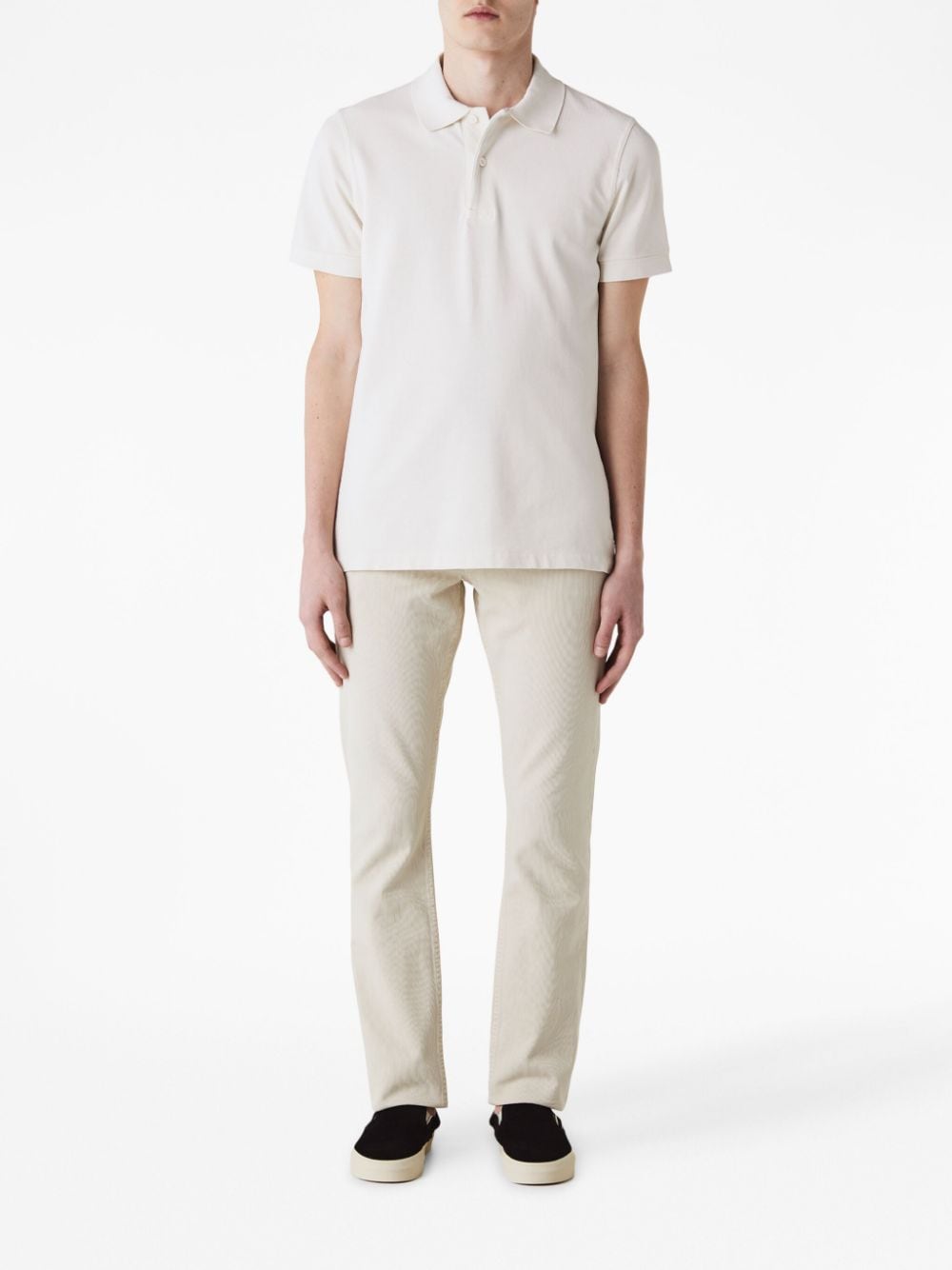 Tom Ford T-Shirts And Polos Beige Cotton